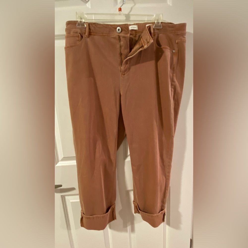 NWT High-rise cuffed cropped denim jeans J.Jill